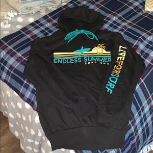 fleece hoodie surf endless summer